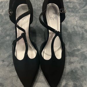 Black IMPO heels